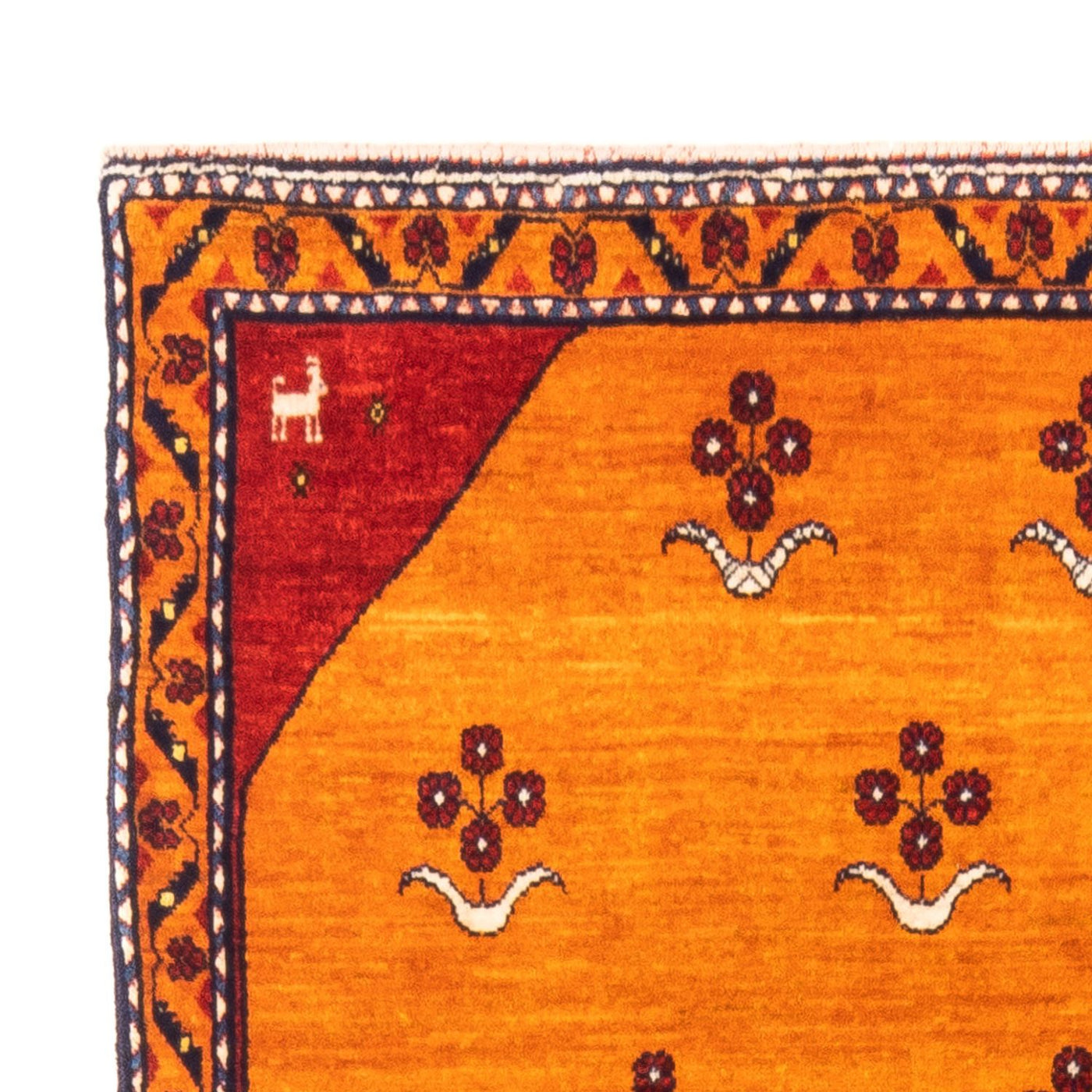 Persisk Gabbeh Mattan 155x104cm - Perserteppich Wollteppich