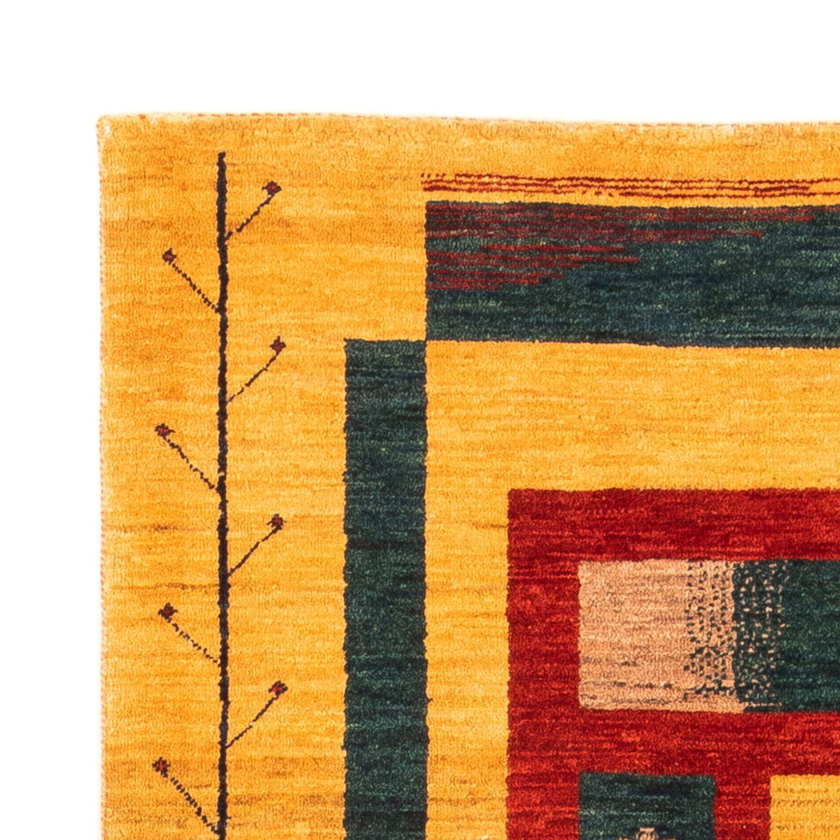 Persisk Gabbeh Mattan 80x198cm - Perserteppich Wollteppich
