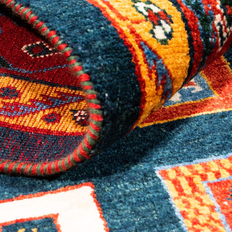 Gabbeh-matta - persisk - 238 x 168 cm - flerfärgad