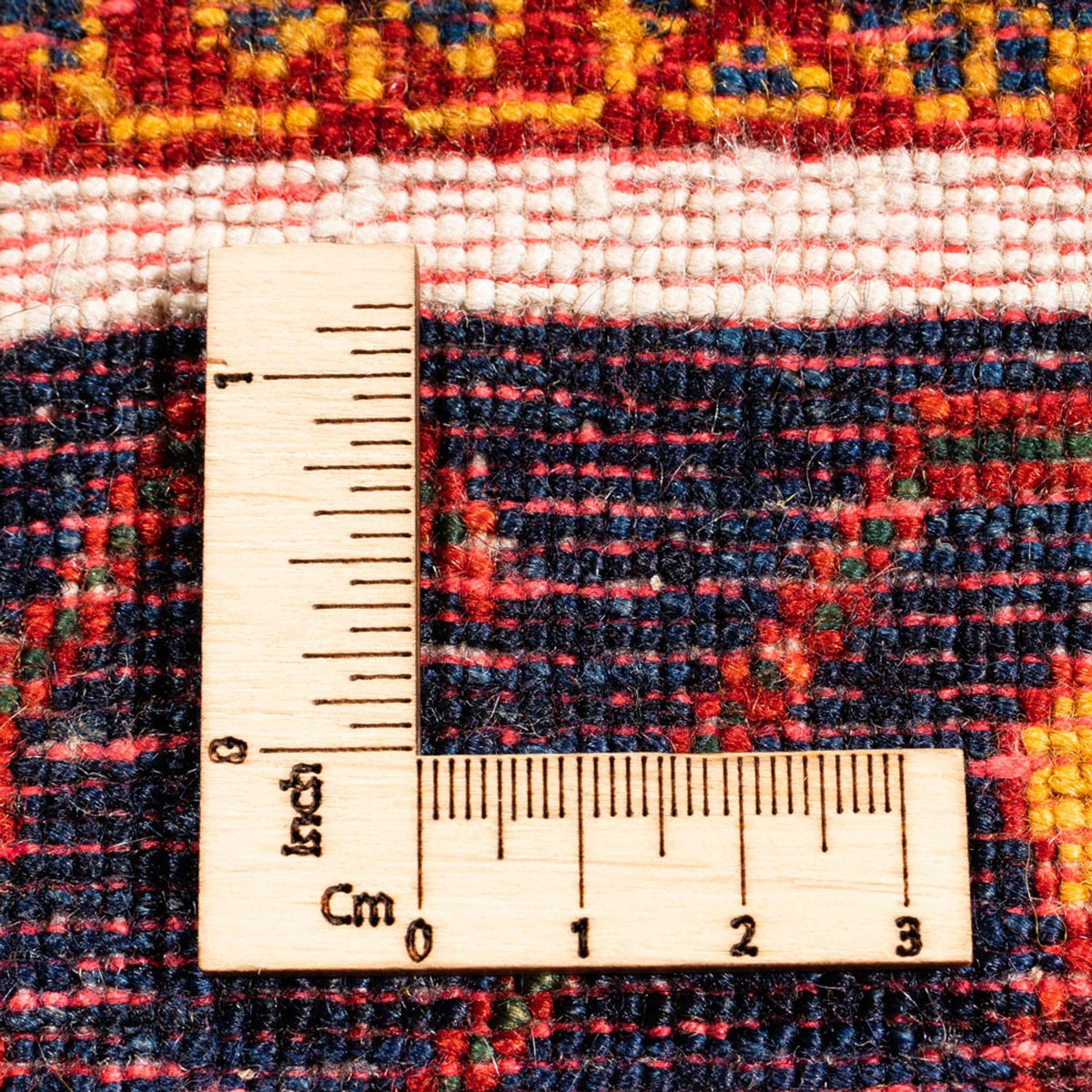 Gabbeh-matta - persisk - 207 x 157 cm - flerfärgad