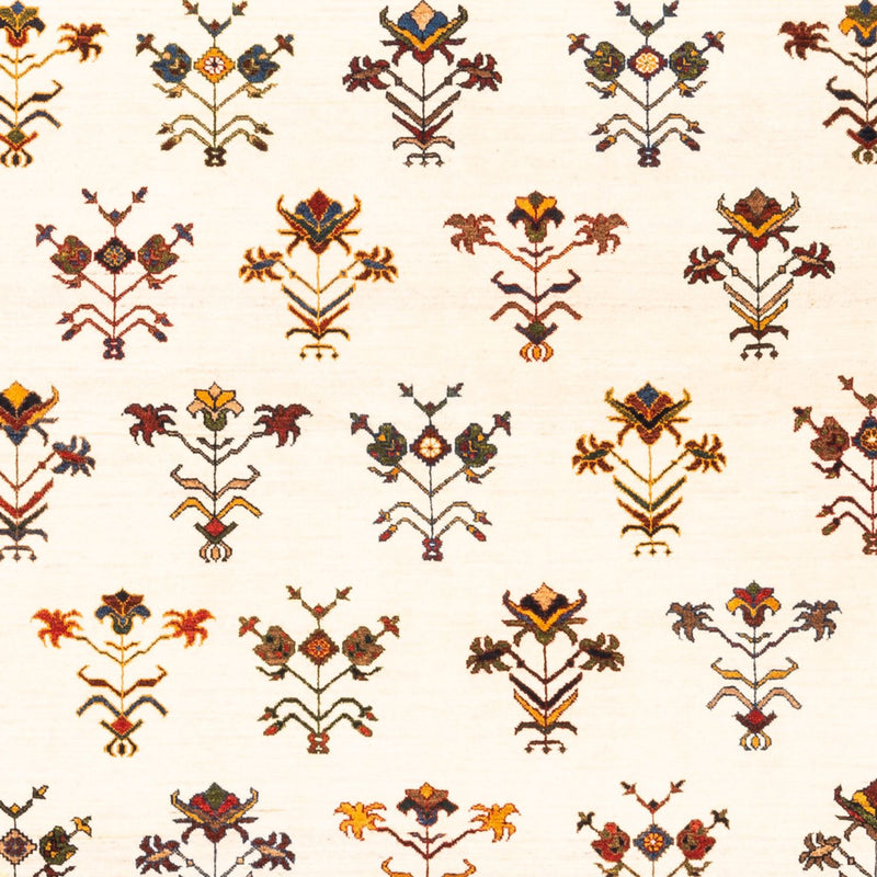 Gabbeh-matta - persisk - 245 x 177 cm - grädde