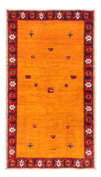 Gabbeh-matta - persisk - 165 x 104 cm - guld