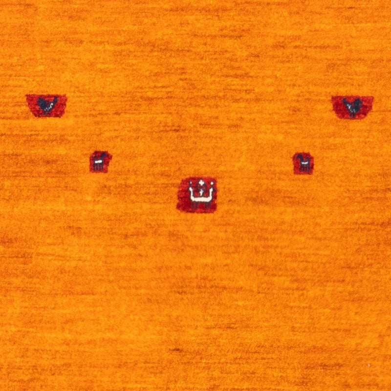 Gabbeh-matta - persisk - 165 x 104 cm - guld