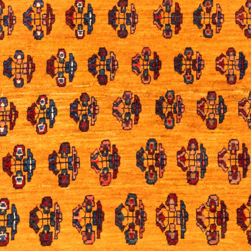 Gabbeh-matta - persisk - 175 x 120 cm - guld