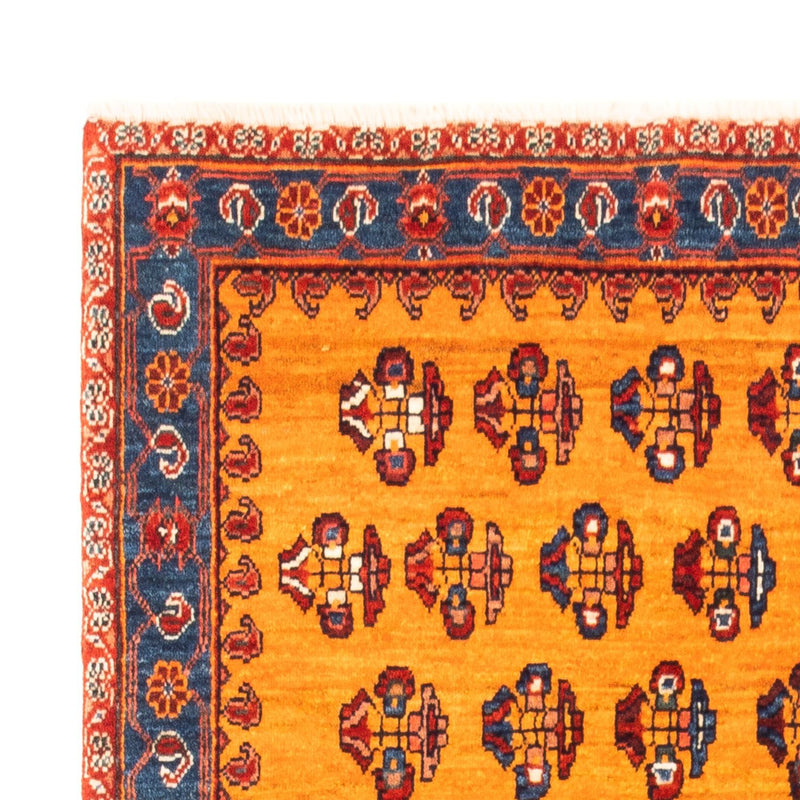 Gabbeh-matta - persisk - 175 x 120 cm - guld