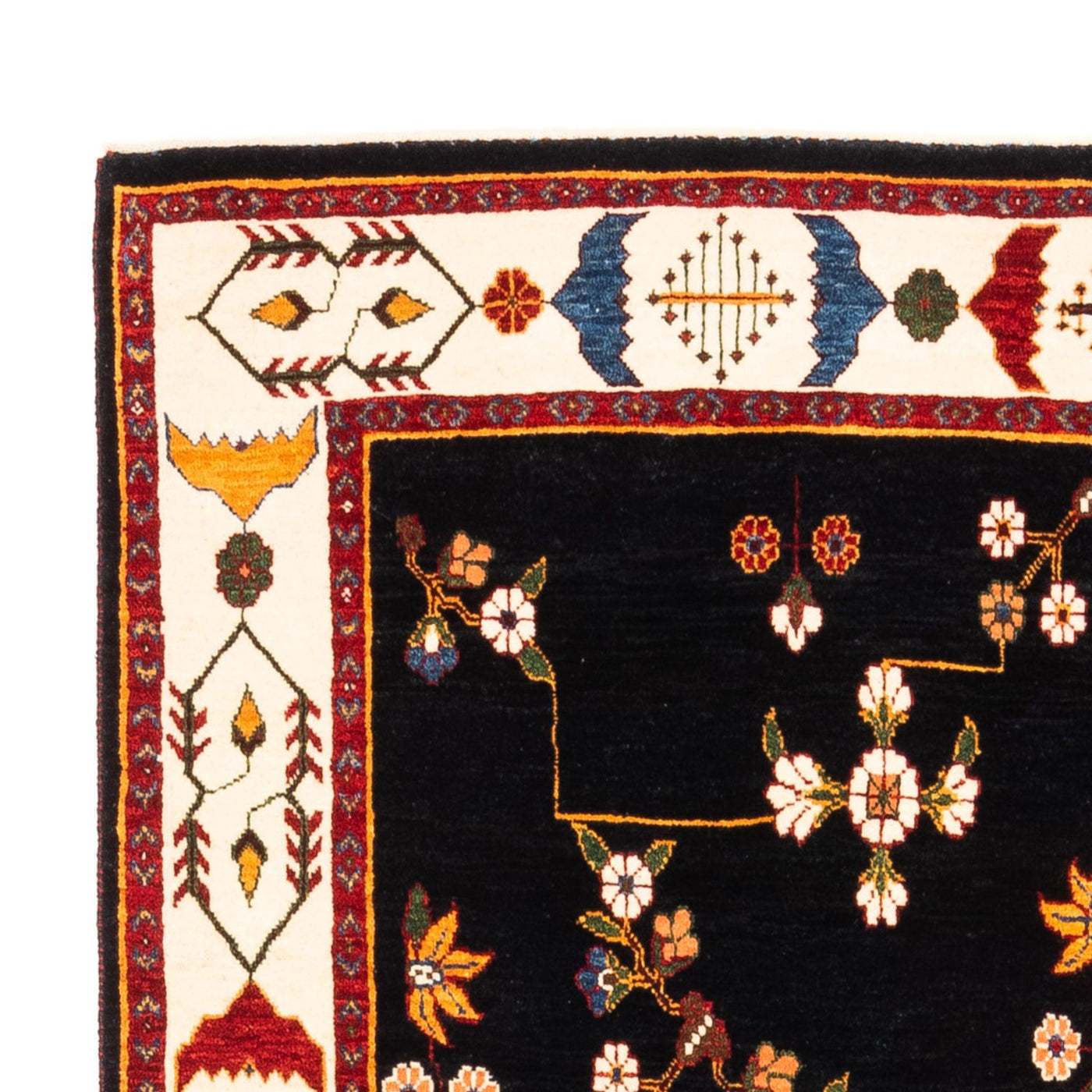 Persisk Gabbeh Mattan 180x122cm - Perserteppich Wollteppich