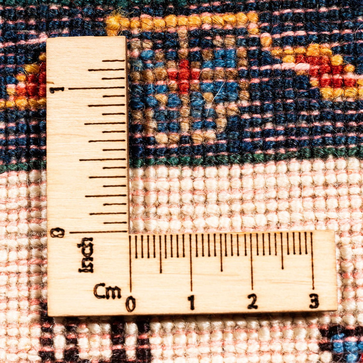 Gabbeh-matta - persisk - 194 x 127 cm - grädde