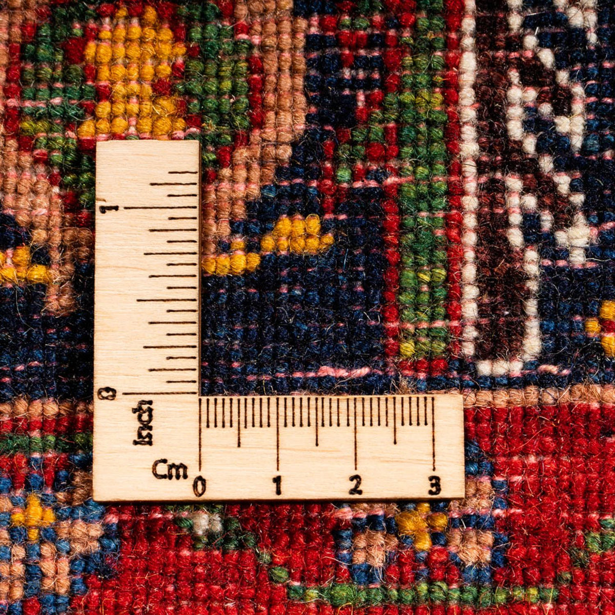 Gabbeh-matta - persisk - 230 x 150 cm - guld