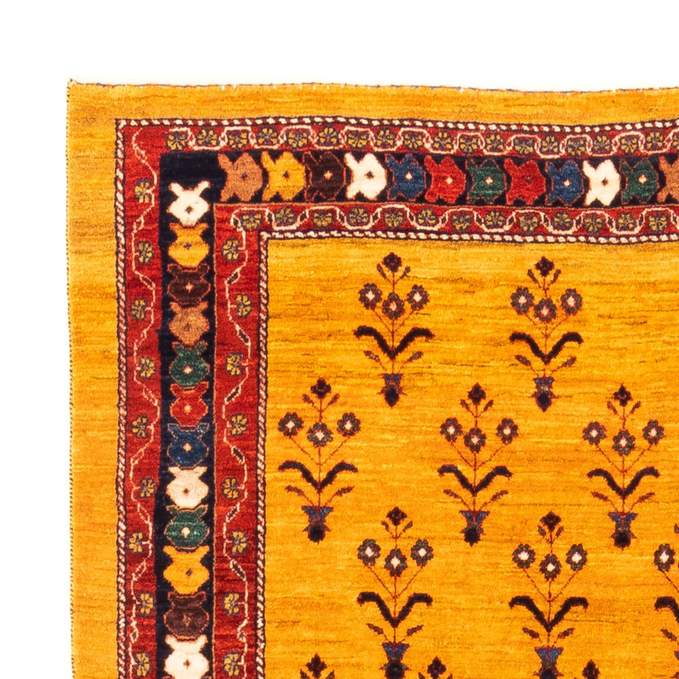 Persisk Gabbeh Mattan 198x149cm - Perserteppich Wollteppich