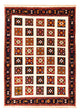 Gabbeh-matta - persisk - 210 x 150 cm - beige