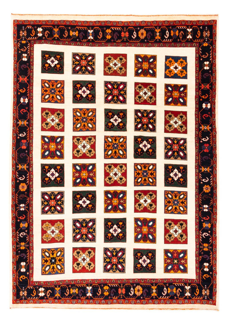 Gabbeh-matta - persisk - 210 x 150 cm - beige