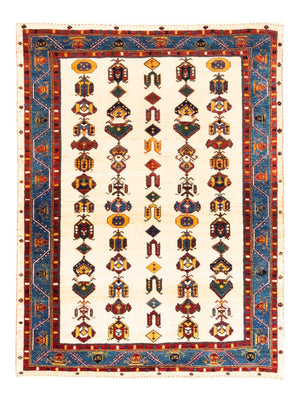 Gabbeh-matta - persisk - 194 x 145 cm - grädde