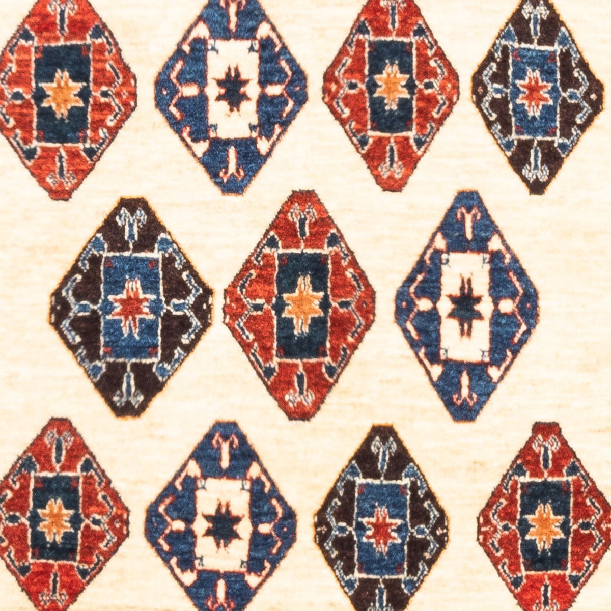 Gabbeh-matta - persisk - 153 x 100 cm - grädde