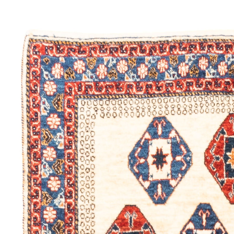 Gabbeh-matta - persisk - 153 x 100 cm - grädde