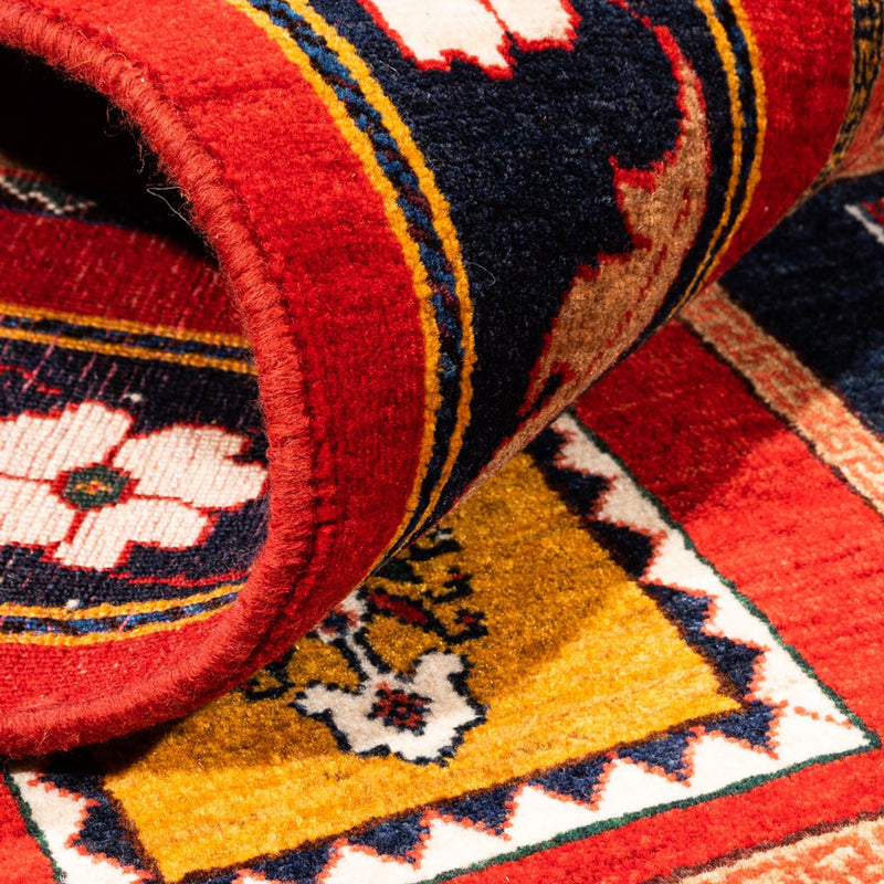 Gabbeh-matta - persisk - 196 x 118 cm - flerfärgad