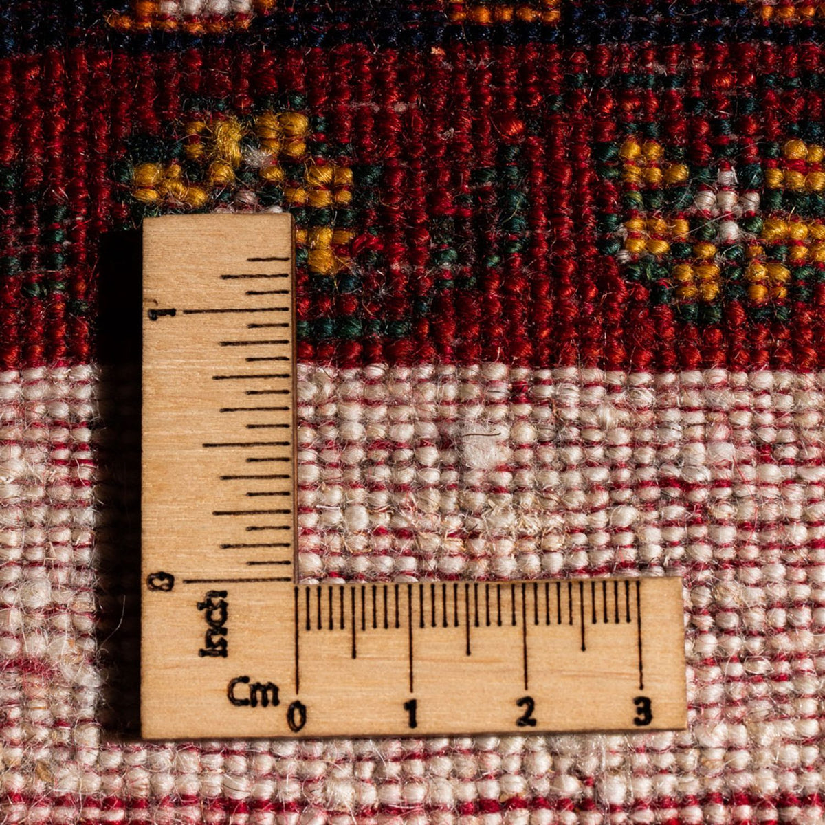 Gabbeh-matta - persisk - 210 x 154 cm - grädde