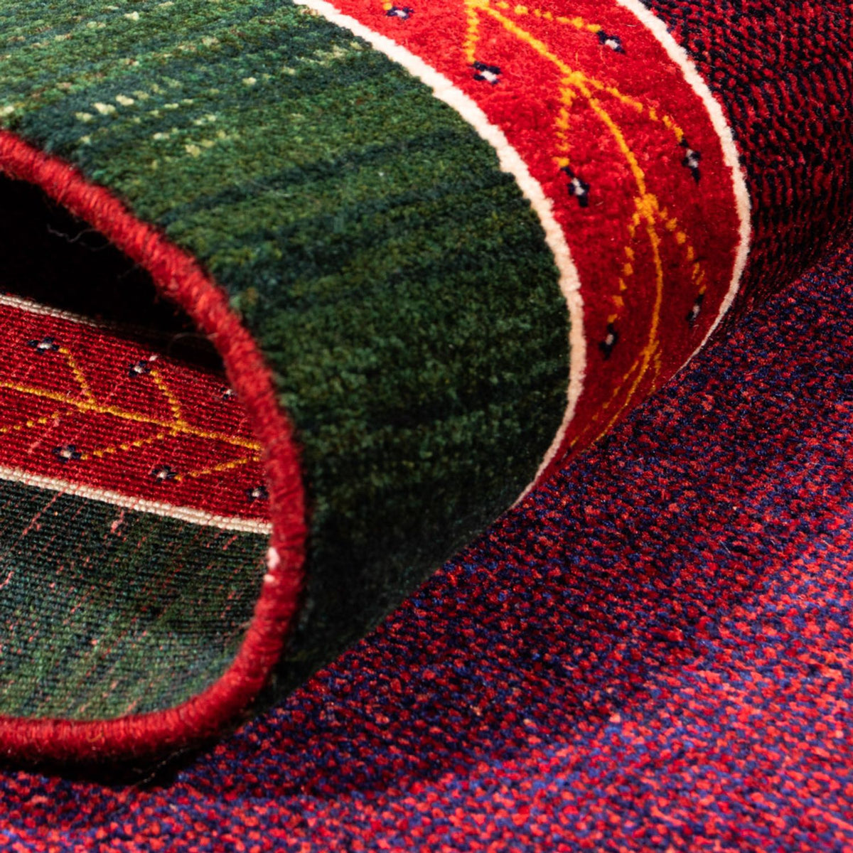 Gabbeh-matta - persisk - 150 x 103 cm - lila