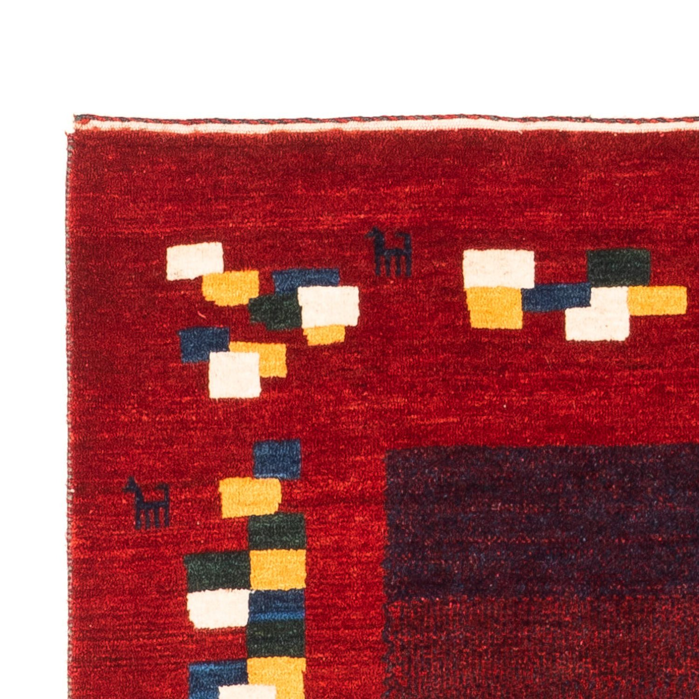 Persisk Gabbeh Mattan 200x85cm - Perserteppich Wollteppich
