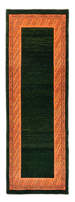 Runner Gabbeh-matta - persisk - 232 x 85 cm - mörkblå