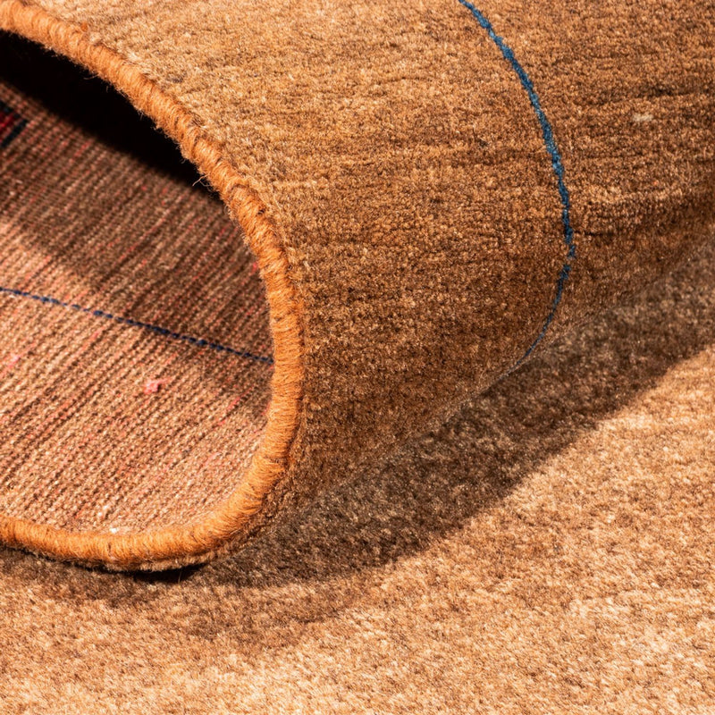 Runner Gabbeh-matta - persisk - 213 x 90 cm - beige