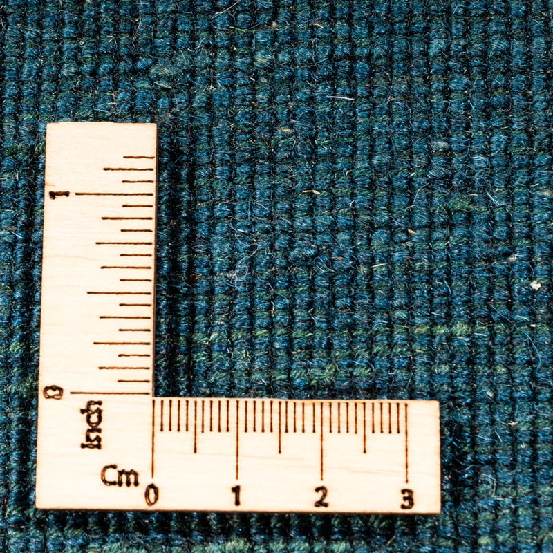 Runner Gabbeh-matta - persisk - 251 x 80 cm - mörkblå