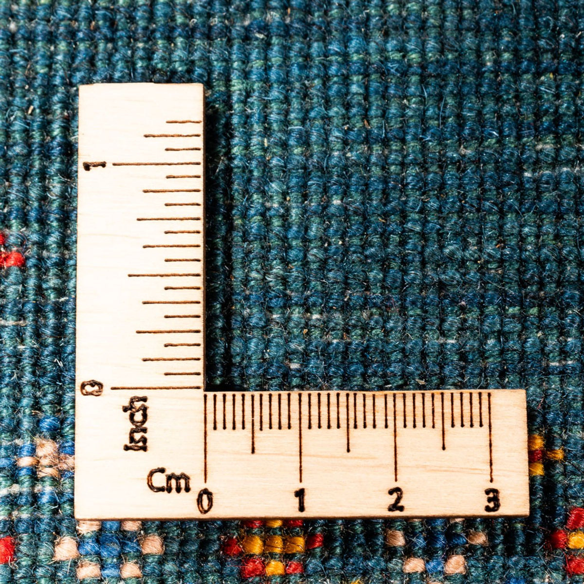 Runner Gabbeh-matta - persisk - 200 x 85 cm - mörkblå