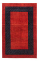Gabbeh-matta - persisk - 150 x 101 cm - röd