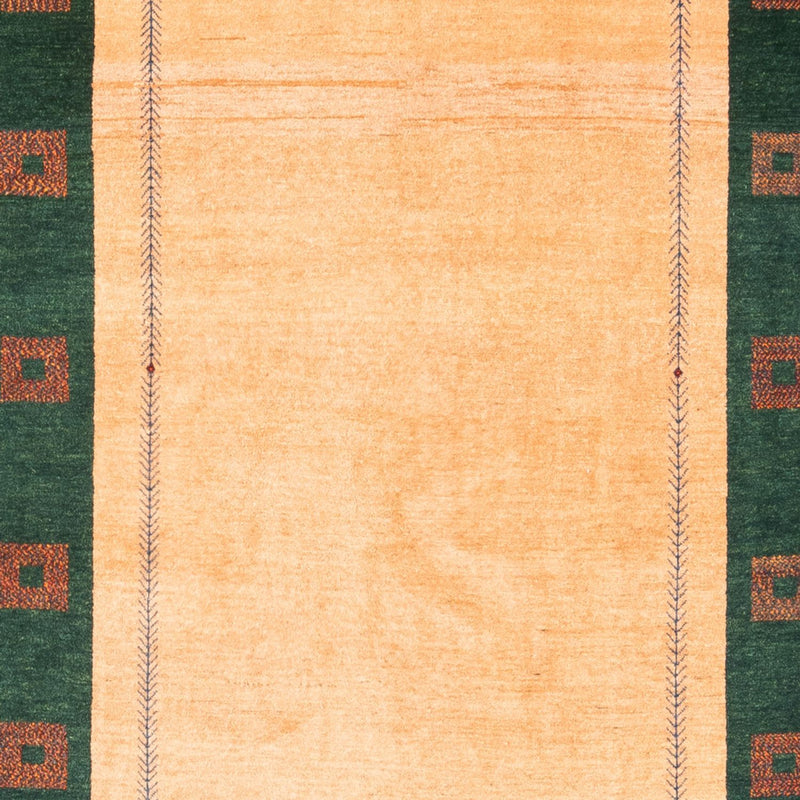 Gabbeh-matta - persisk - 204 x 152 cm - grädde