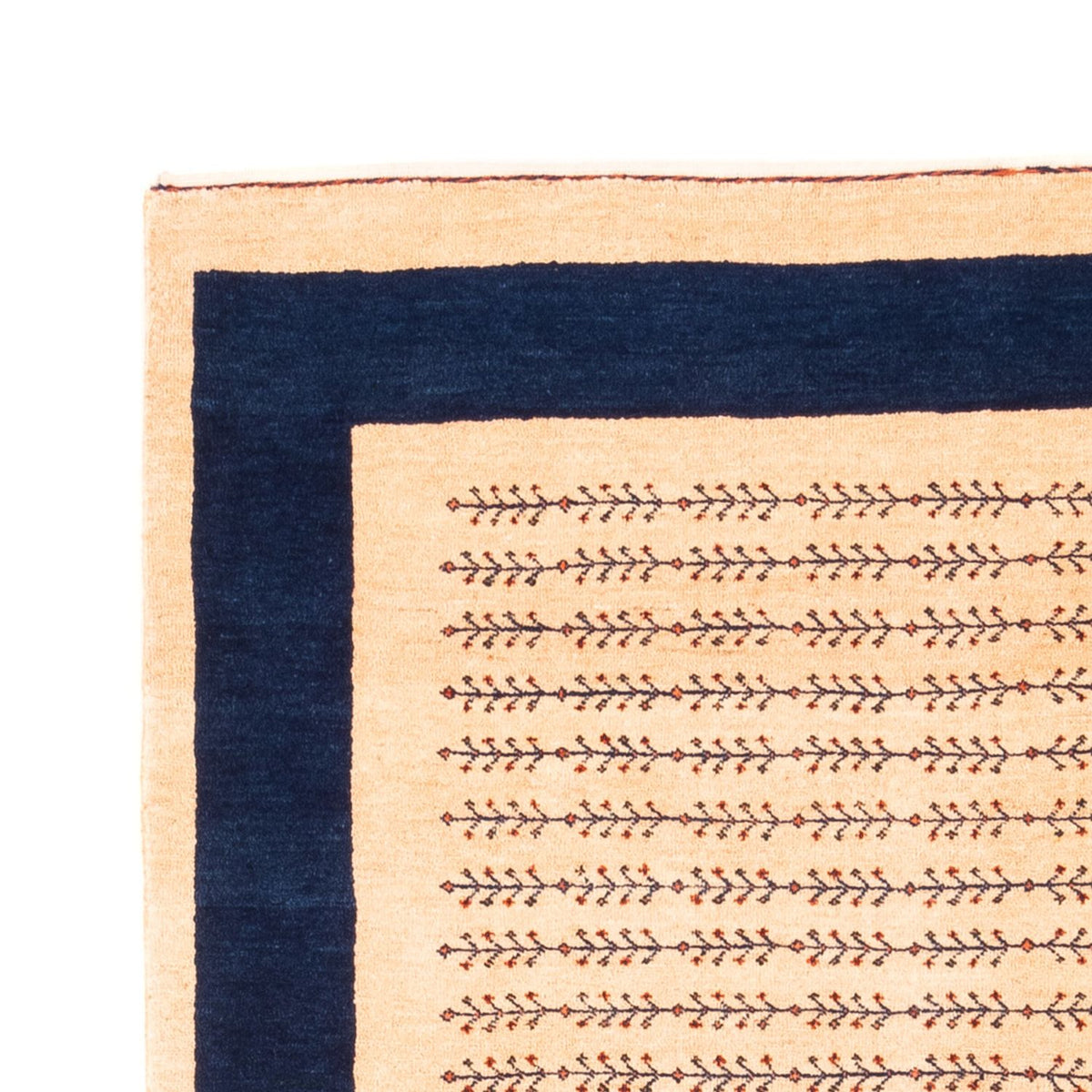 Gabbeh-matta - persisk - 192 x 114 cm - grädde