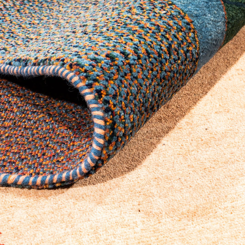 Gabbeh-matta - persisk - 233 x 180 cm - grädde