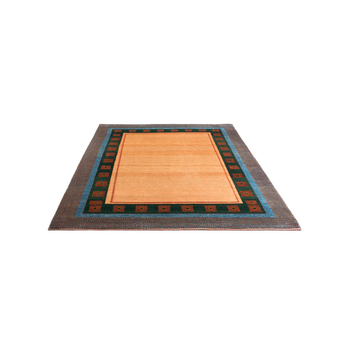 Gabbeh-matta - persisk - 233 x 180 cm - grädde