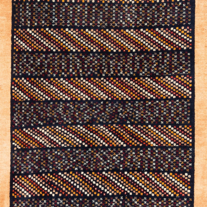Gabbeh-matta - persisk - 200 x 156 cm - flerfärgad