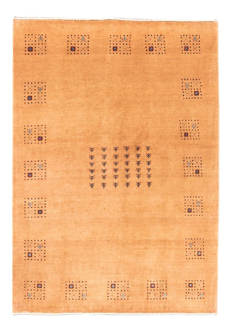 Gabbeh-matta - persisk - 198 x 147 cm - beige