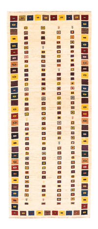 Runner Gabbeh-matta - persisk - 195 x 81 cm - grädde