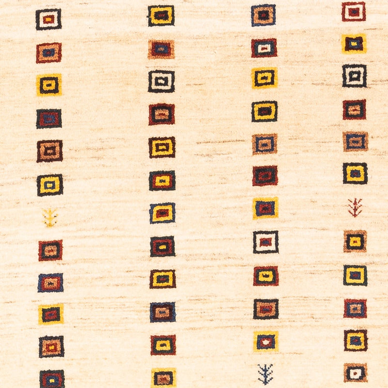 Runner Gabbeh-matta - persisk - 195 x 81 cm - grädde