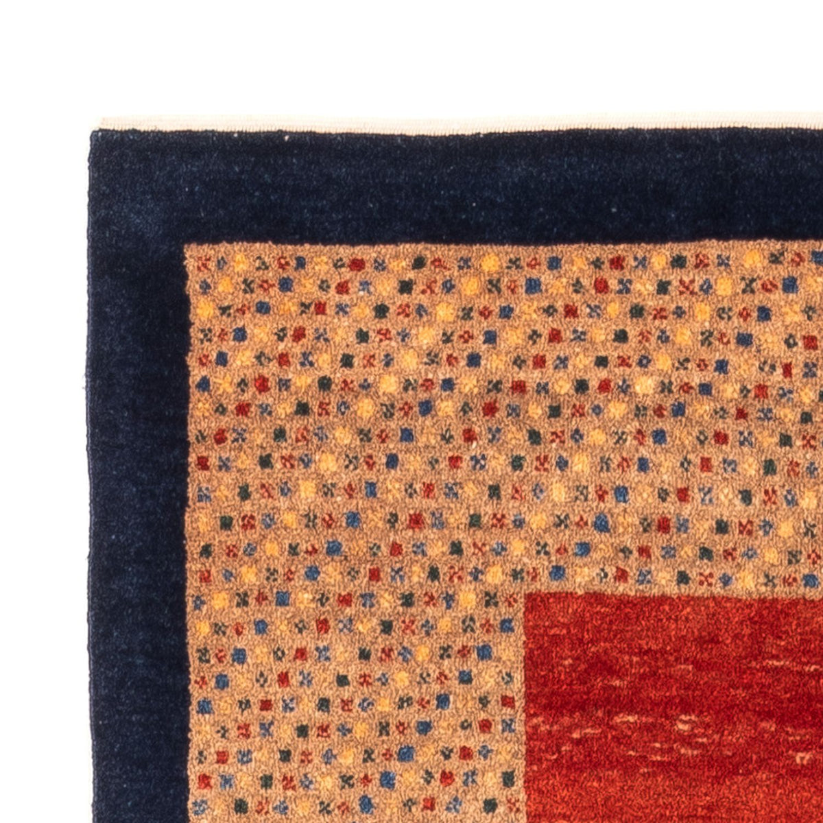 Runner Gabbeh-matta - persisk - 197 x 80 cm - röd