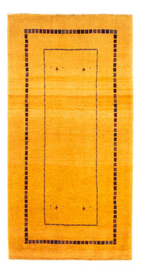 Gabbeh-matta - persisk - 155 x 83 cm - gul