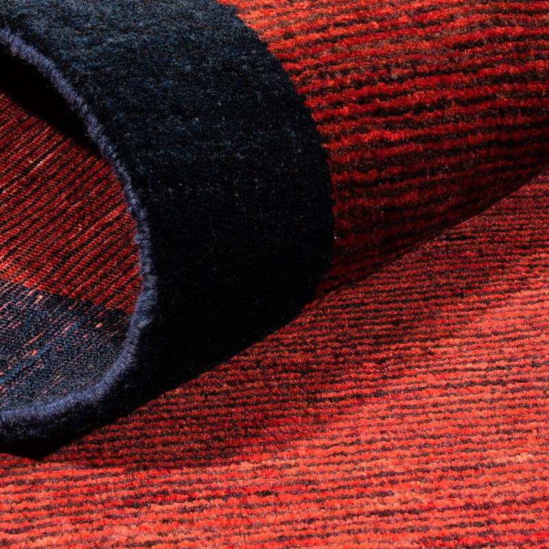 Runner Gabbeh-matta - persisk - 193 x 80 cm - rött vin