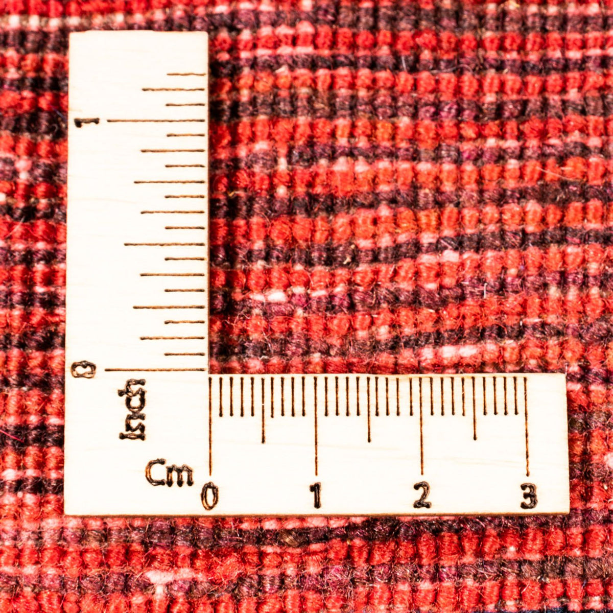 Runner Gabbeh-matta - persisk - 193 x 80 cm - rött vin