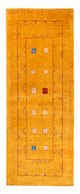 Runner Gabbeh-matta - persisk - 204 x 84 cm - guld