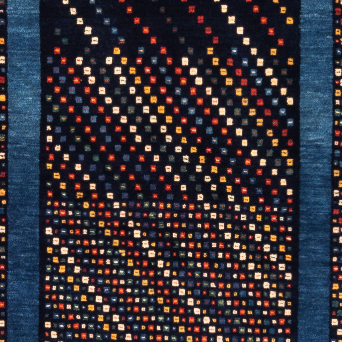 Gabbeh-matta - persisk - 150 x 100 cm - blå