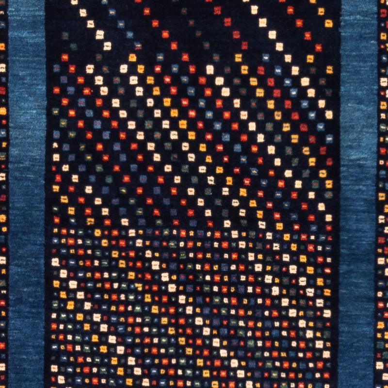 Gabbeh-matta - persisk - 150 x 100 cm - blå