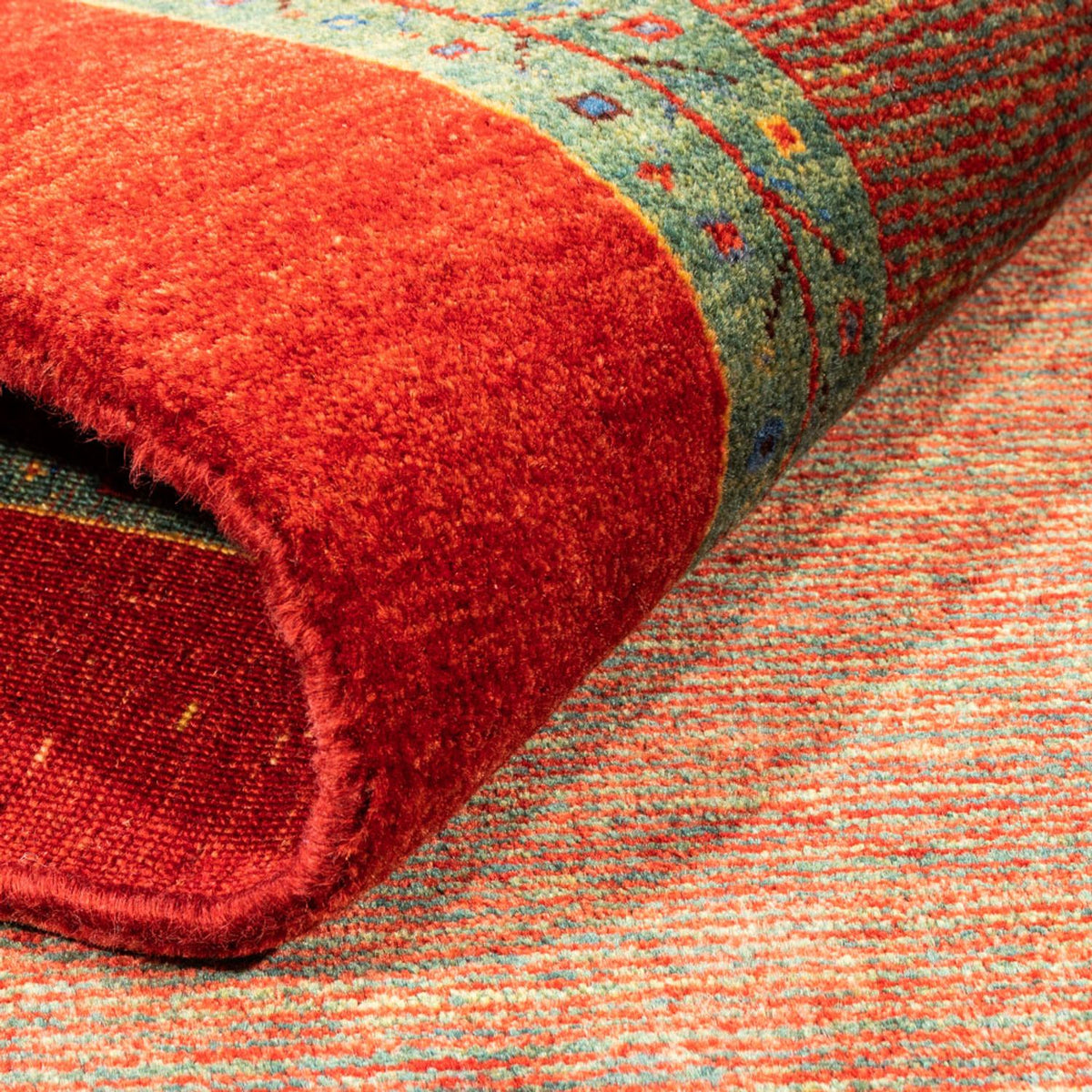 Gabbeh-matta - persisk - 157 x 112 cm - brun