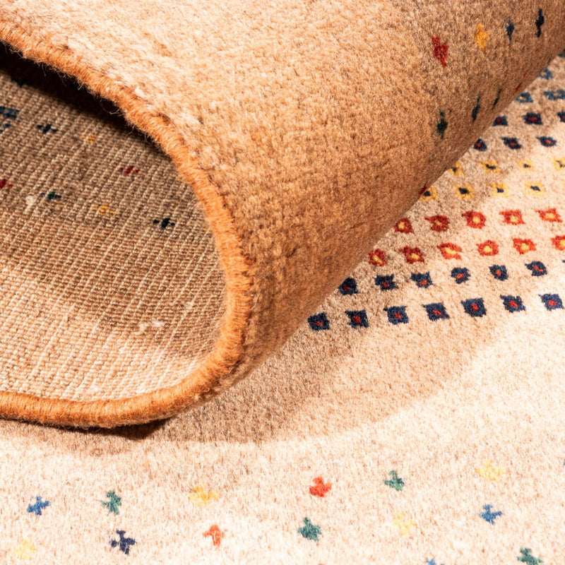 Gabbeh-matta - persisk - 150 x 108 cm - beige