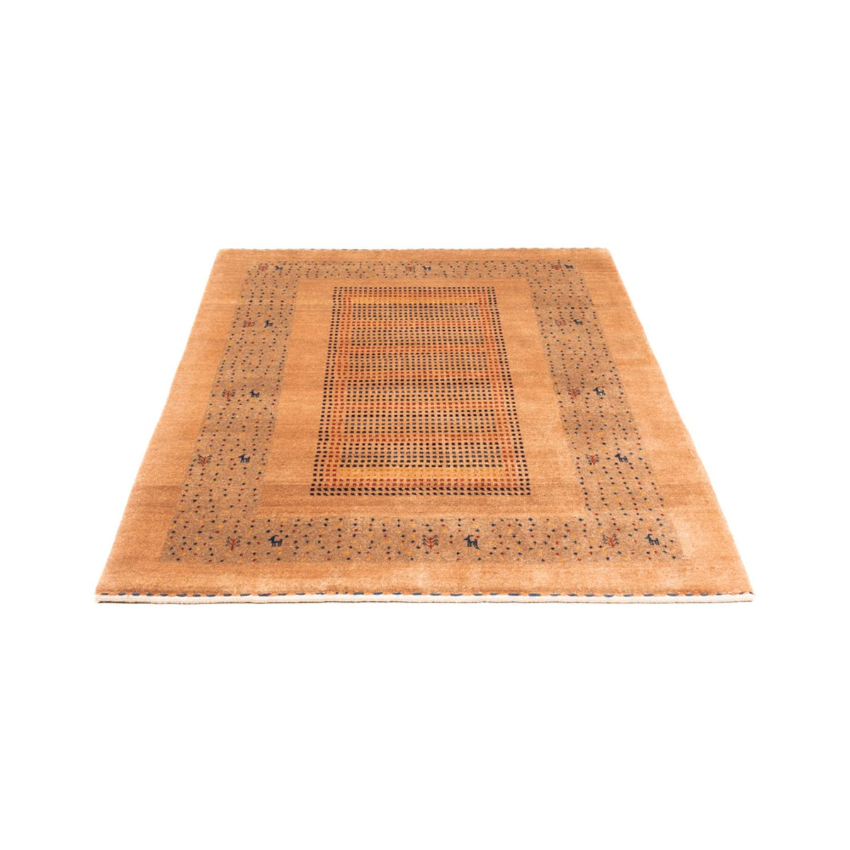 Gabbeh-matta - persisk - 150 x 108 cm - beige