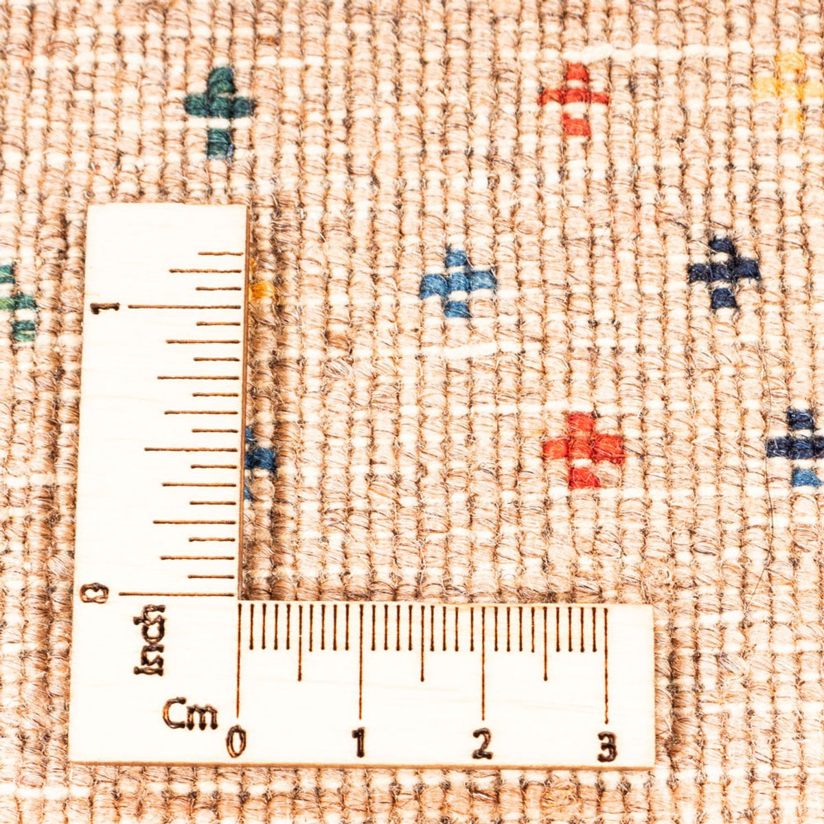 Gabbeh-matta - persisk - 150 x 108 cm - beige