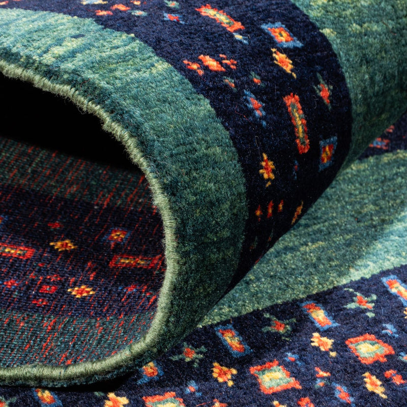 Gabbeh-matta - persisk - 127 x 82 cm - flerfärgad