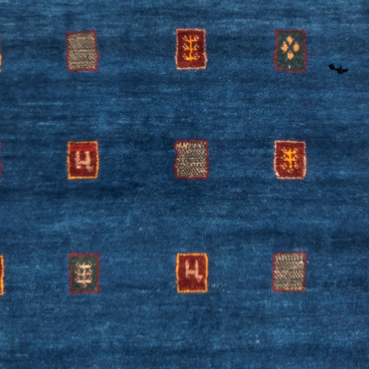 Gabbeh-matta - persisk - 149 x 80 cm - blå