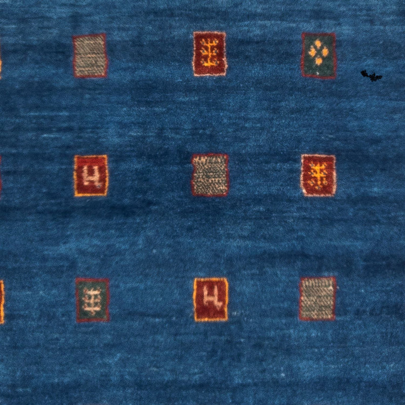 Gabbeh-matta - persisk - 149 x 80 cm - blå