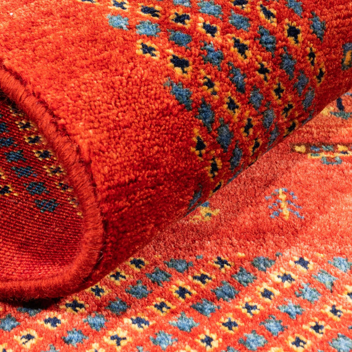 Gabbeh-matta - persisk - 130 x 79 cm - röd